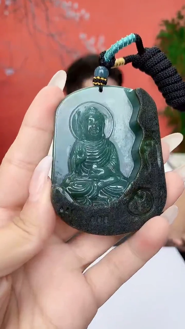 未镶嵌定制翡翠4917ty-毛货挂件7