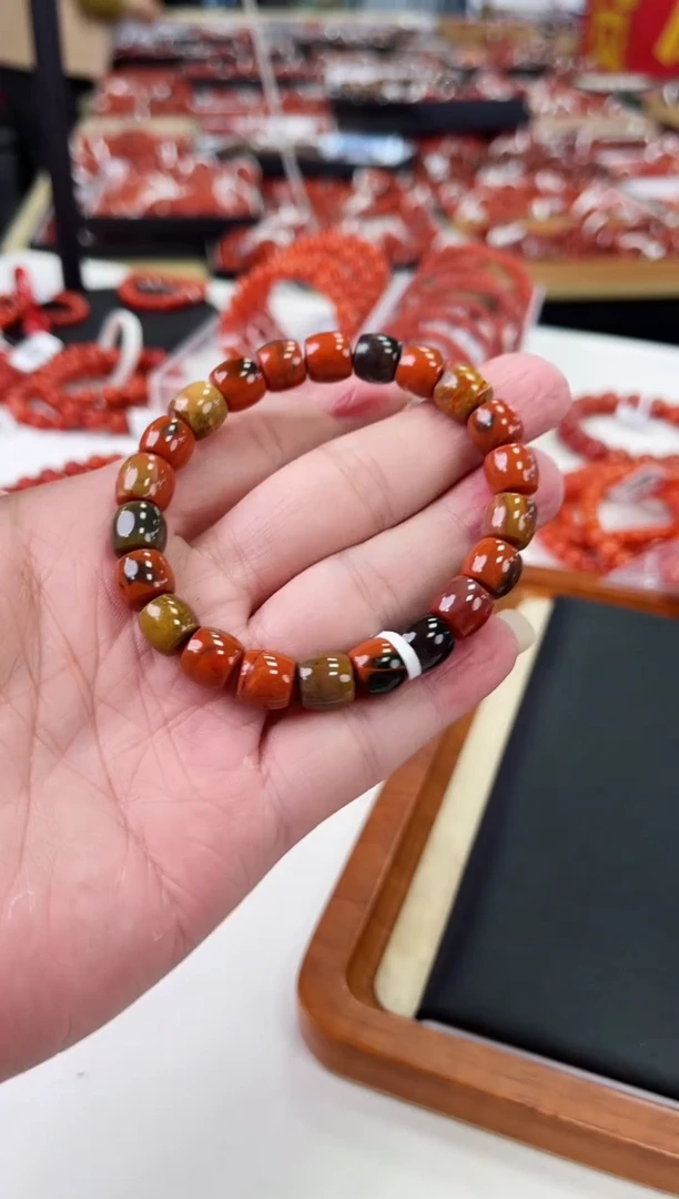 【闪购商品】南红玛瑙大山包直切手串未镶嵌一个/条