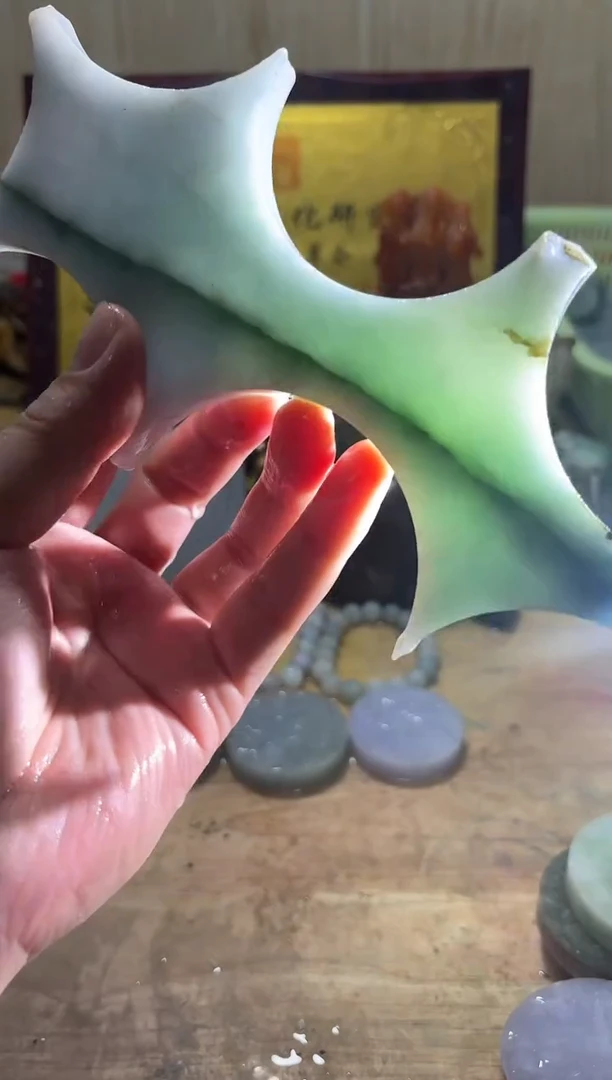 未镶嵌挂件翡翠A货常星6919