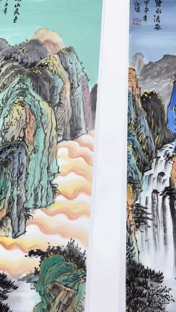 国画王炳杰手绘绘画作品11-20