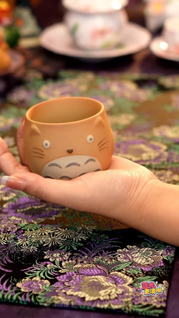 龙猫陶杯················