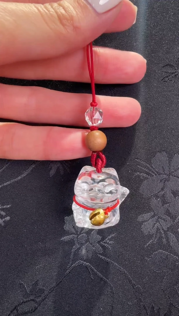 未镶嵌车挂水晶水晶挂件