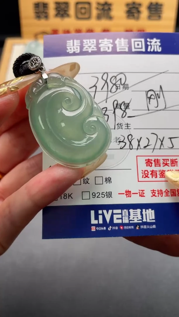 颈饰未镶嵌翡翠10146798