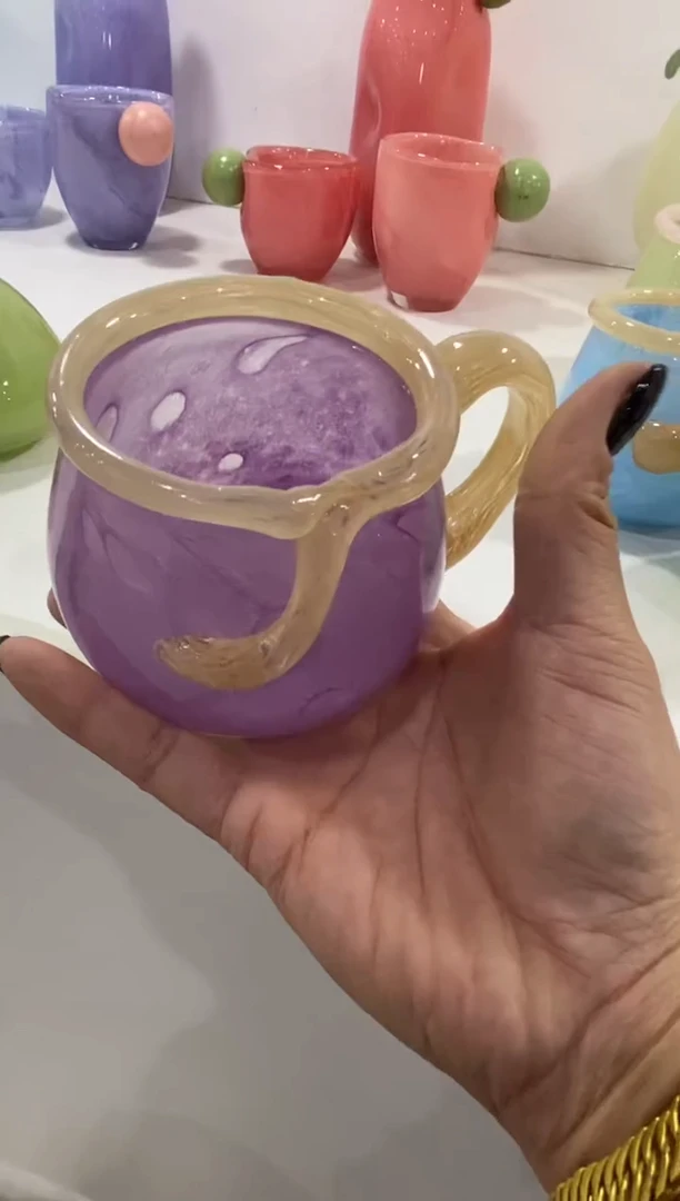 慕忆家手作琉璃花瓶