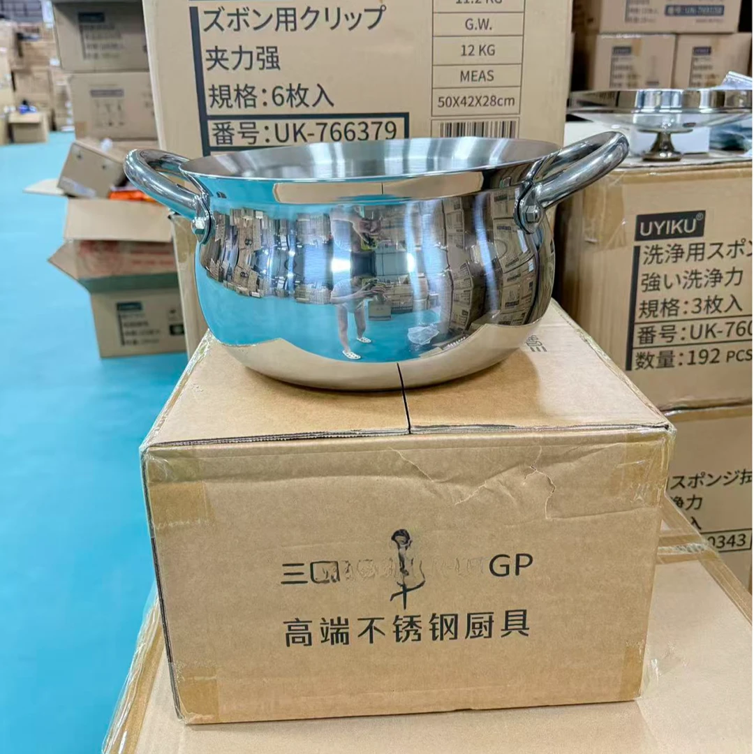 德国【3钢】不锈钢汤锅