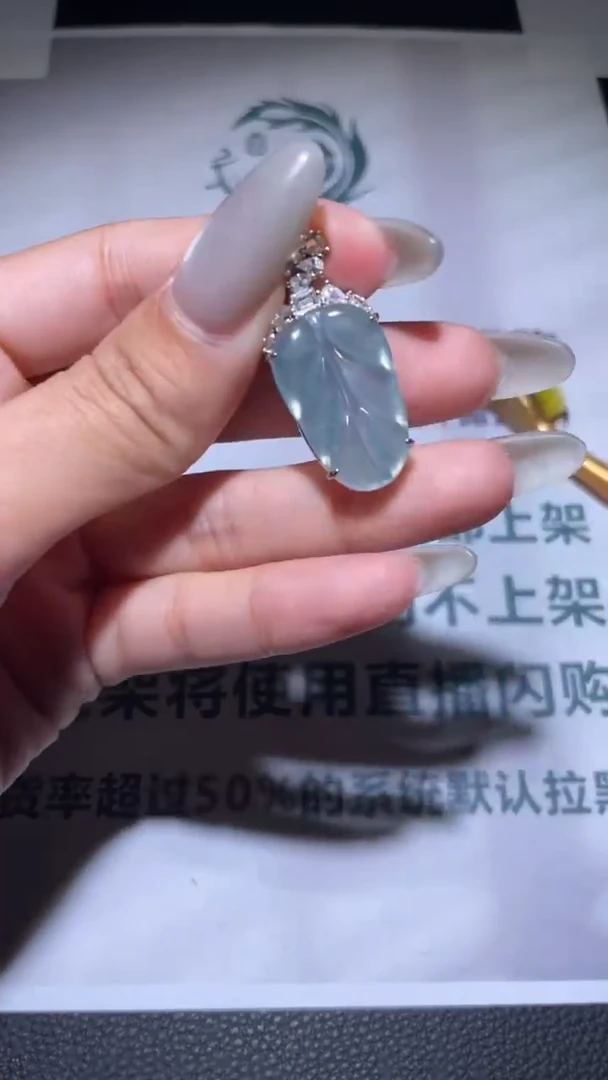 【闪购商品】翡翠颈饰合金净货-镶嵌