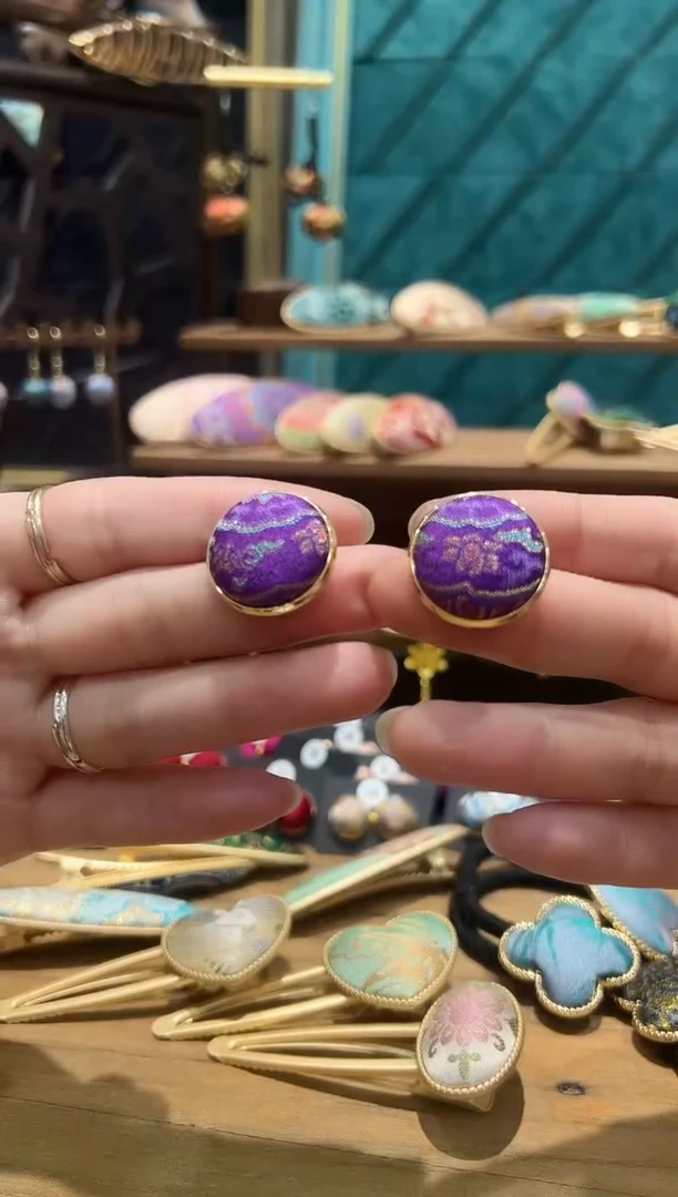 【闪购商品】【孤品车2.17】紫金大耳钉孤品3号