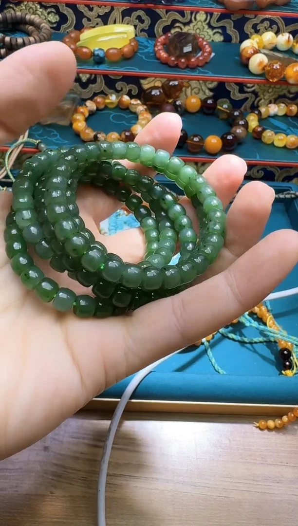 未镶嵌手链和田玉多样性发一件 434