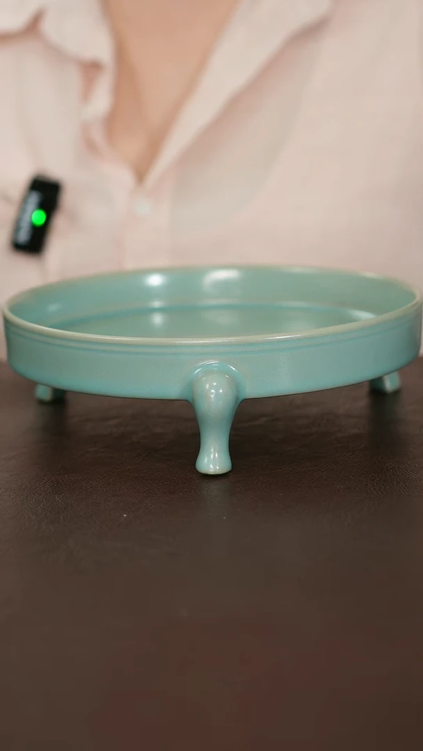 摆件汝宋汝瓷原矿釉360