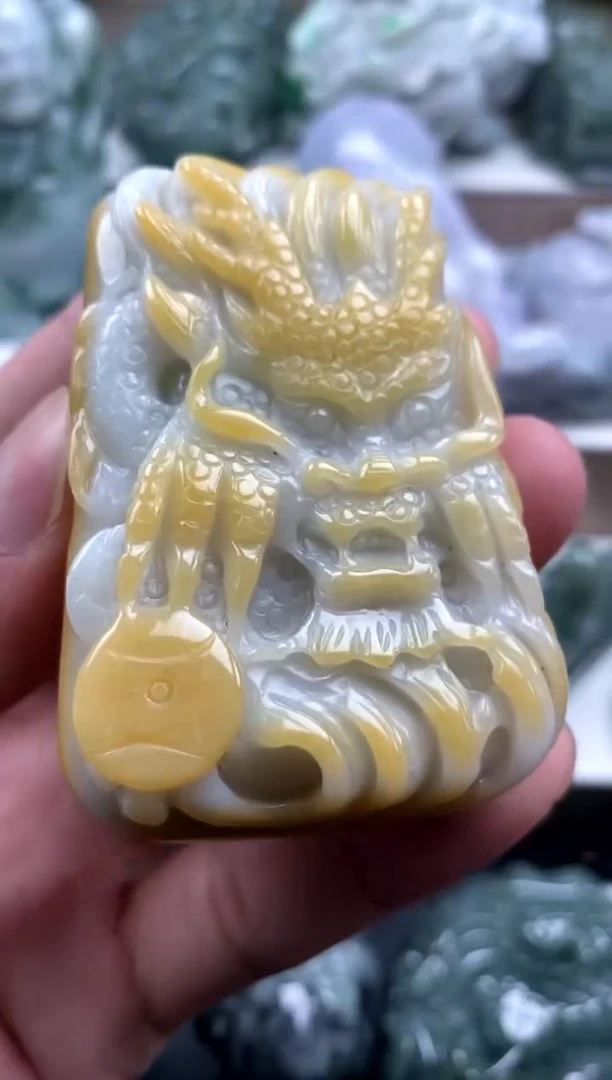 吊坠(不含链)未镶嵌翡翠1