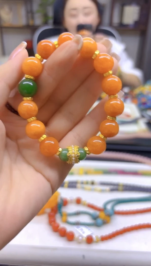 未镶嵌手链翡翠DIY款E785