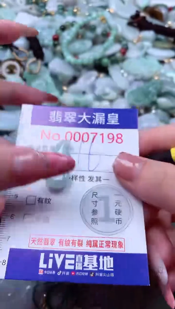 颈饰未镶嵌翡翠7198