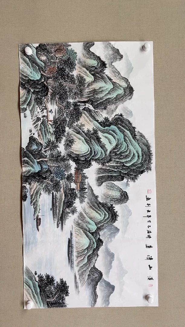 国画138*68 王利王利王利王利王利