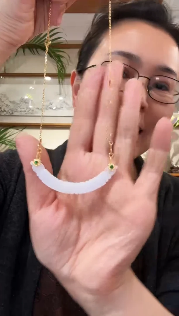 【闪购商品】翡翠颈饰未镶嵌国风