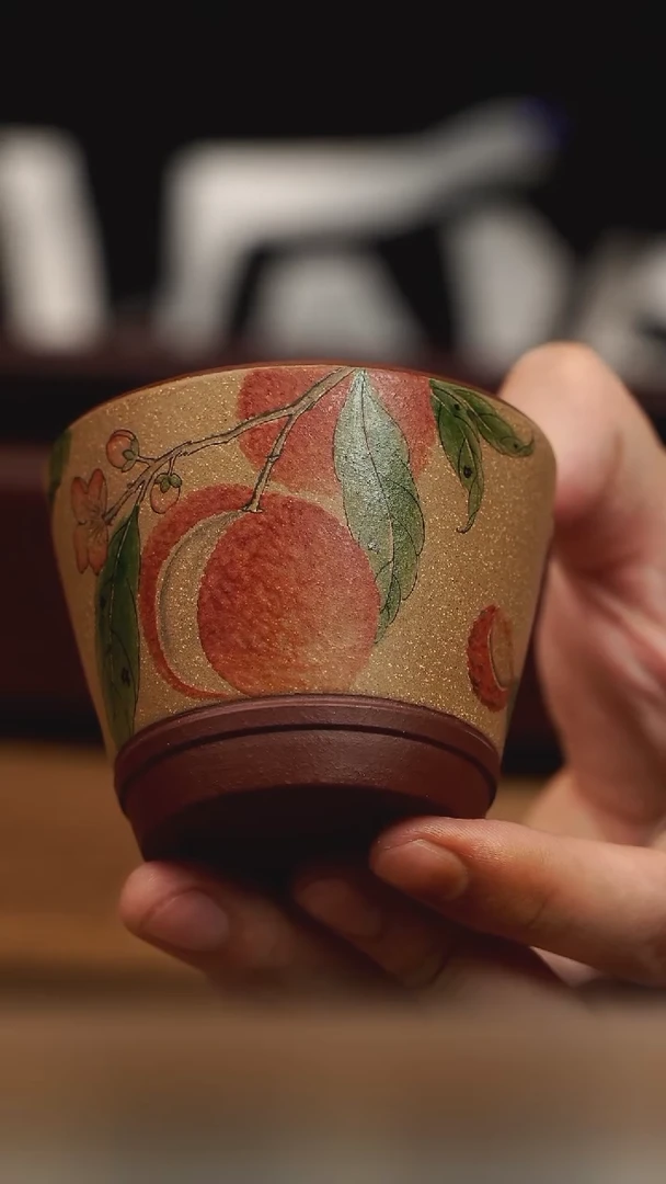 茶壶紫砂荔枝杯