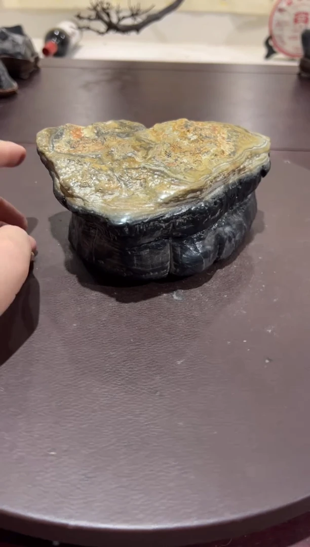-****—意境典雅砚台烟缸摆件