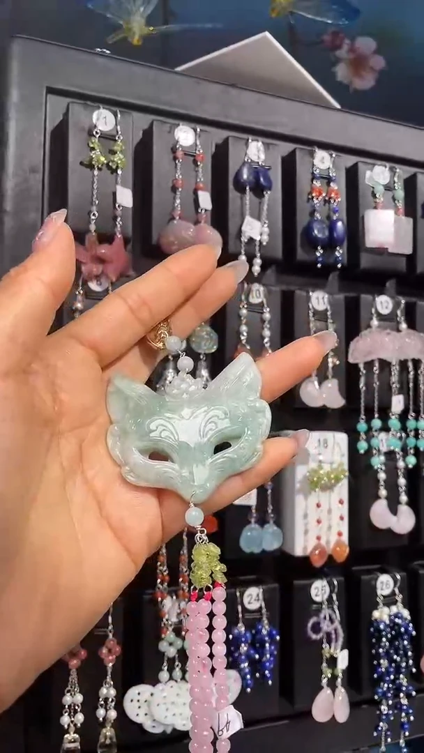 银S925镶嵌耳饰紫晶六*? 六月