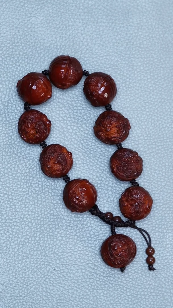 橄榄核手串23单面恶僧