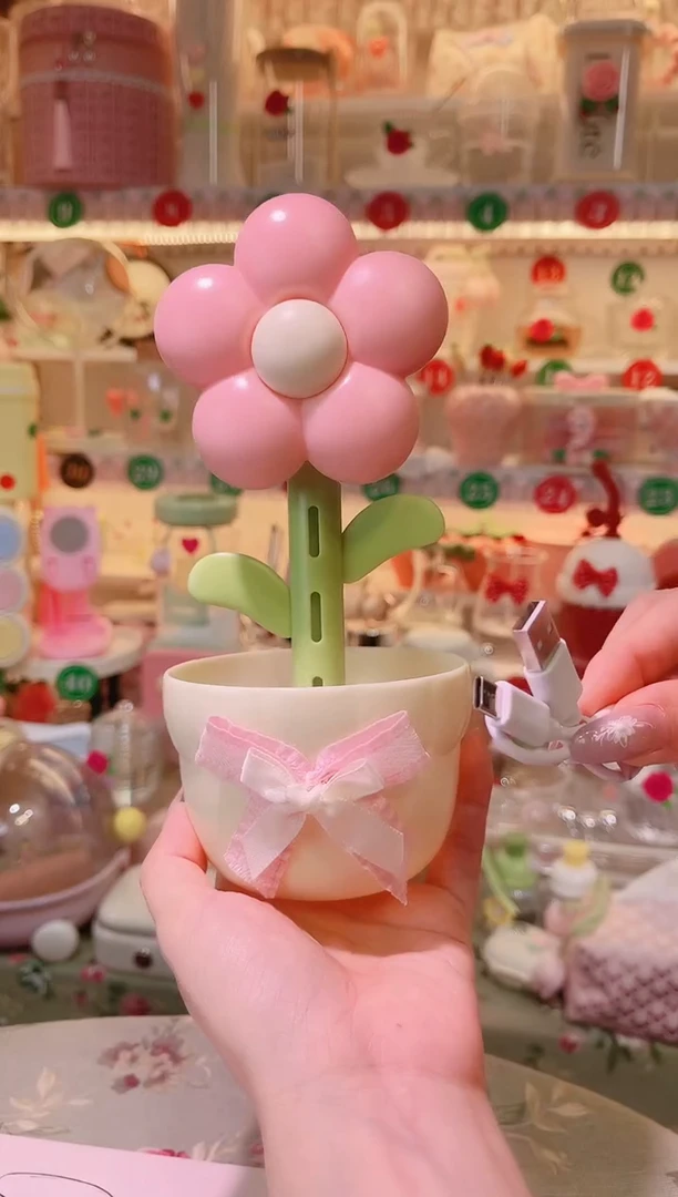 其他品质好发货快放心拍！粉色花朵加湿器