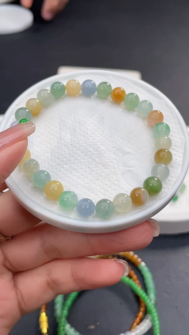 未镶嵌定制翡翠春****薇啊A165