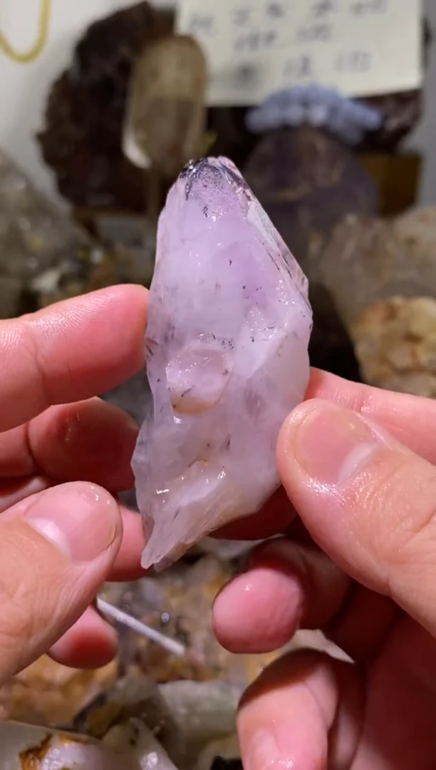 未镶嵌珠宝半成品水晶94号四川超七花园水晶
