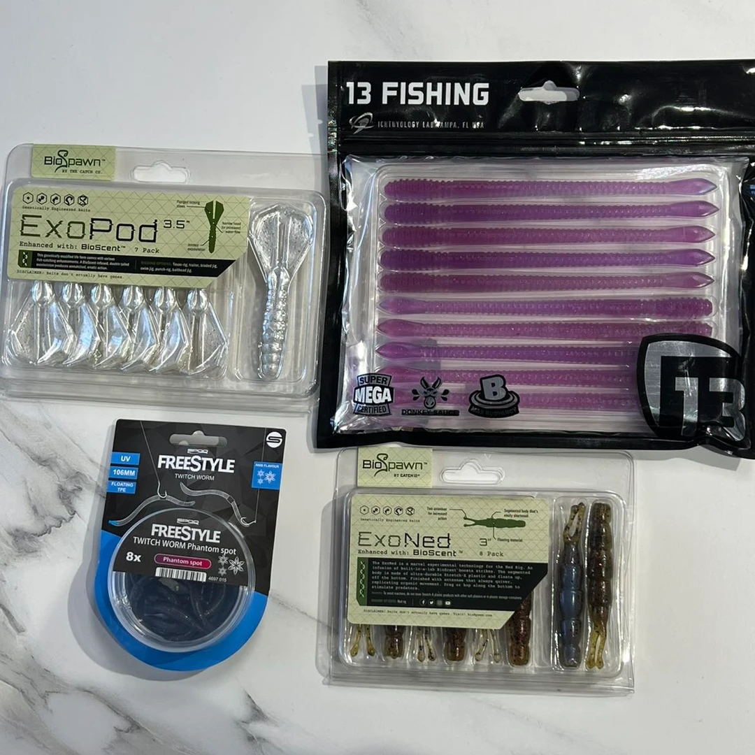 鲈鱼软饵-- 福利套装组合