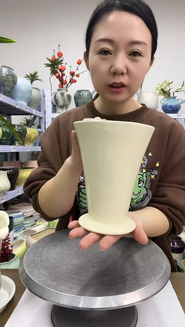 12.25陶瓷花盆直播链接高. 17     口13