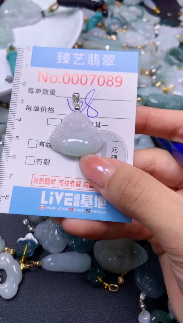 颈饰未镶嵌翡翠7089