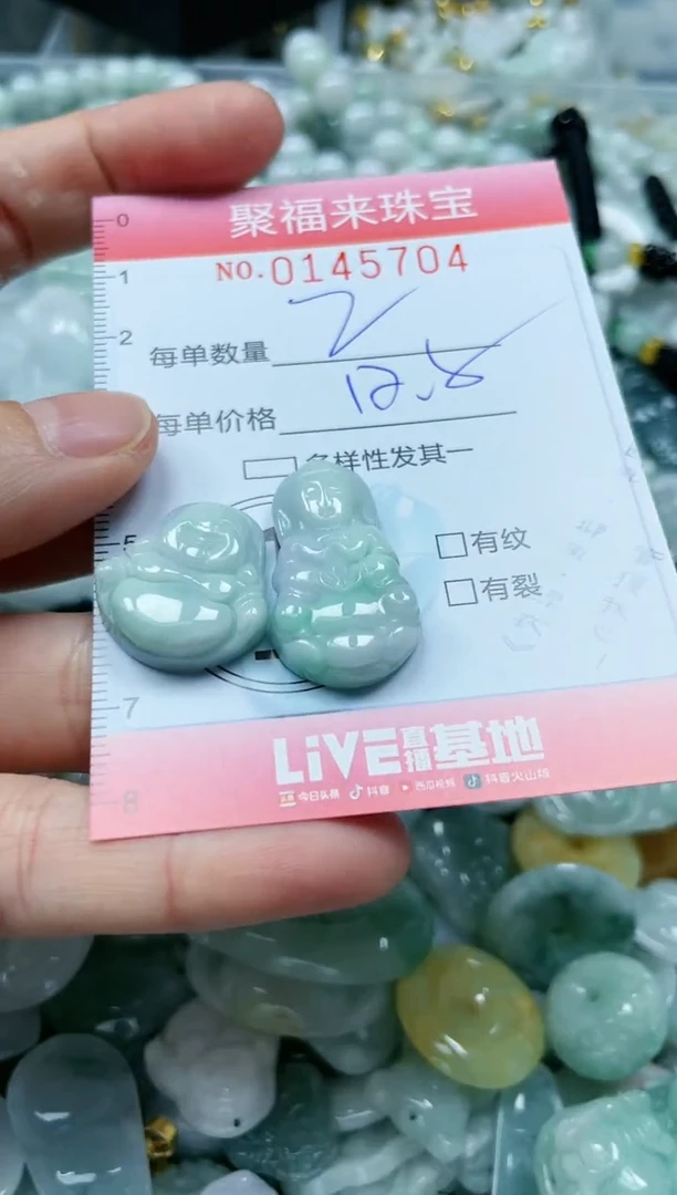 【闪购商品】翡翠未镶嵌颈饰闪购0145704