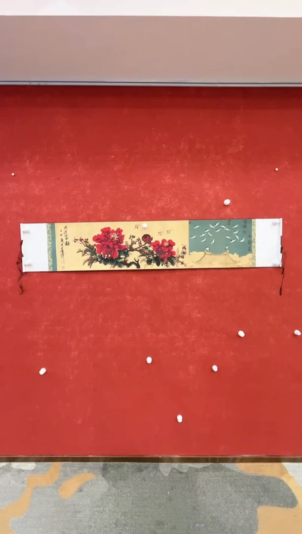 国画6.3-赵喜萍-卷轴-牡丹