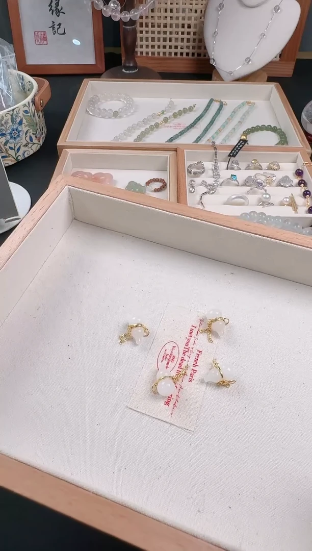 和田玉银S925镶嵌颈饰84