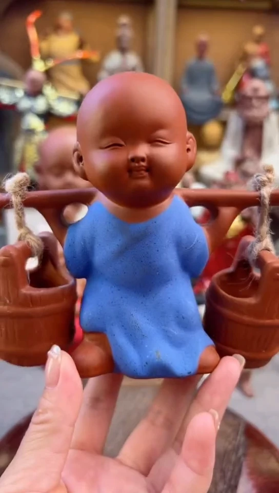 紫砂茶宠器闵茶宠摆件