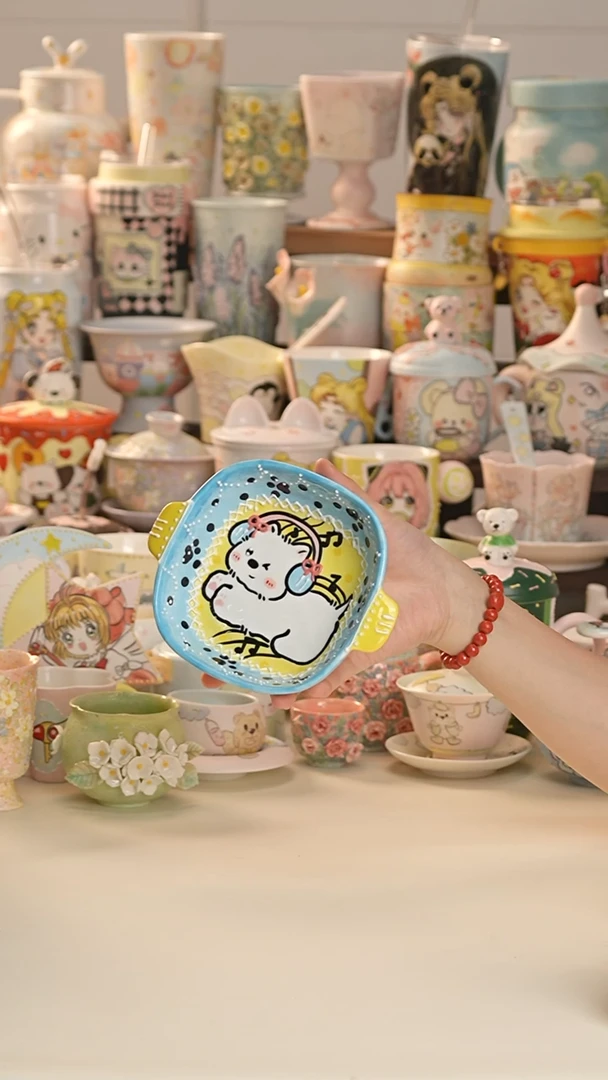 其他景德镇釉下彩手绘设计师款陶瓷