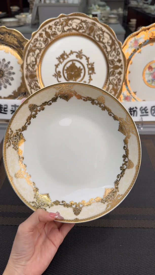 【闪购商品】瓷片8英寸菜盘福利价正品