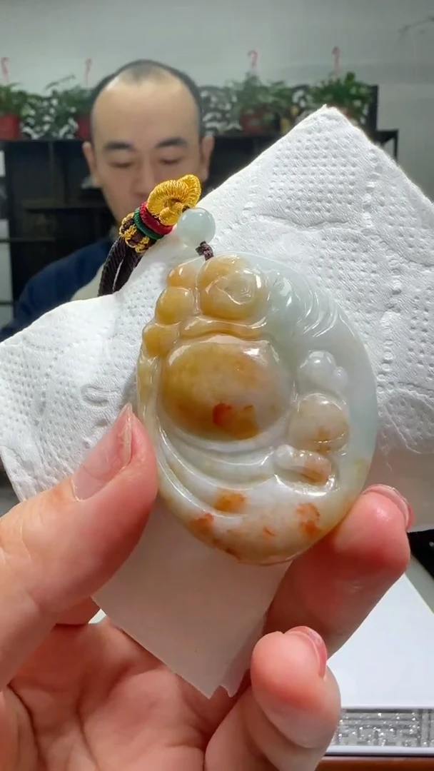 【闪购商品】翡翠颈饰未镶嵌天然翡翠A货吊坠