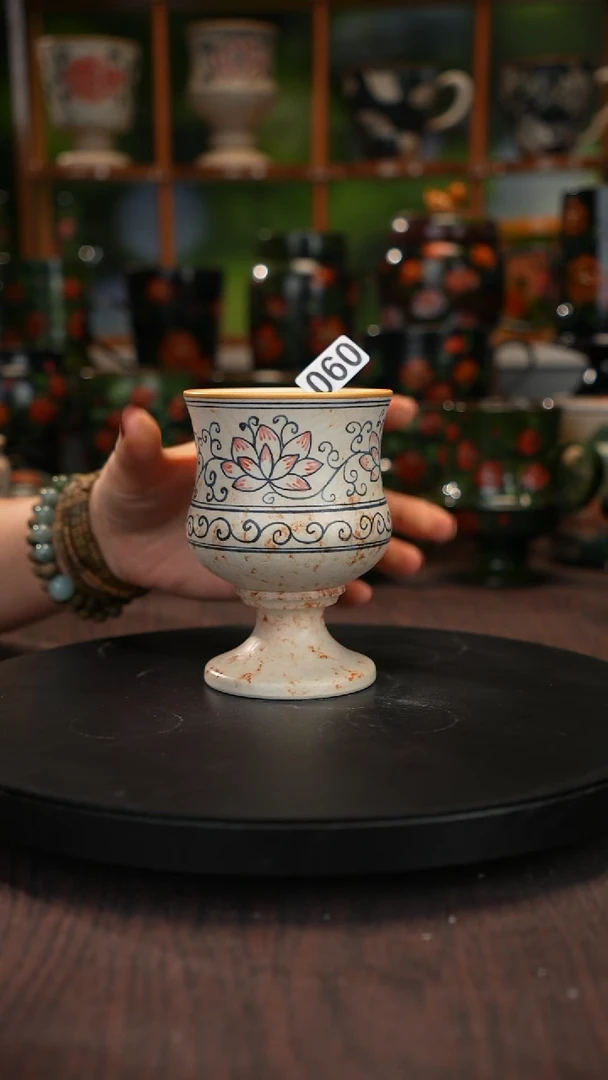 油画    手绘釉下彩060