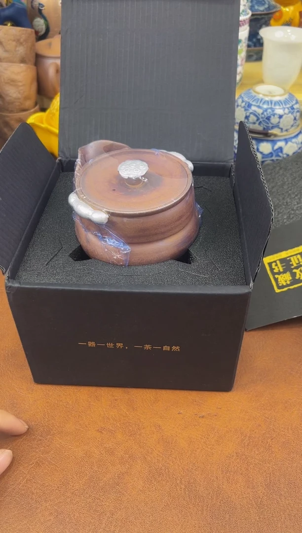 陶瓷茶具摆件旅行套组