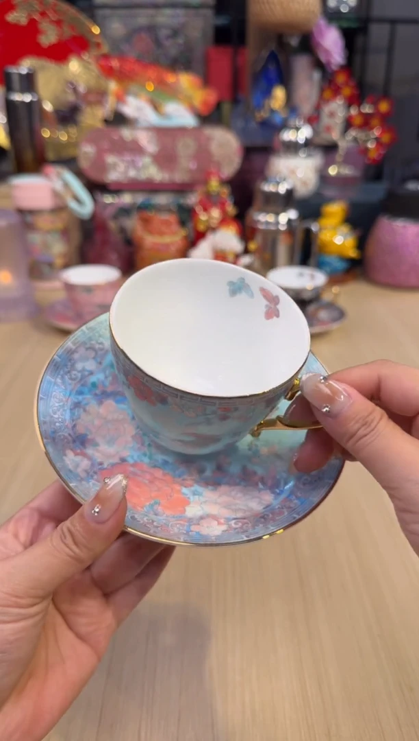 158灵羽和鸣咖啡杯-天蓝