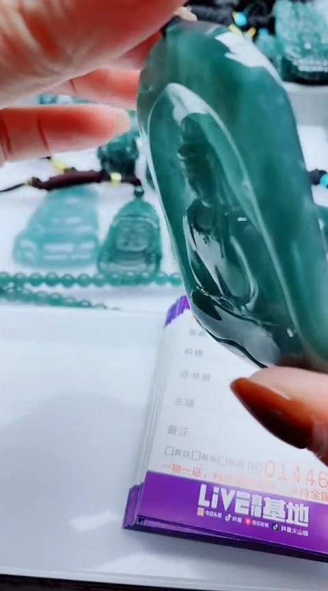 颈饰未镶嵌翡翠