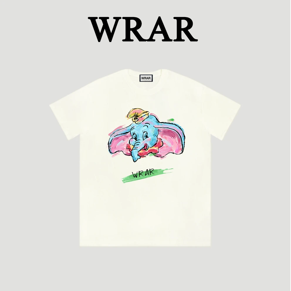 【马戏团小象】新品系列透气宽松纯棉T恤夏季春夏款短袖