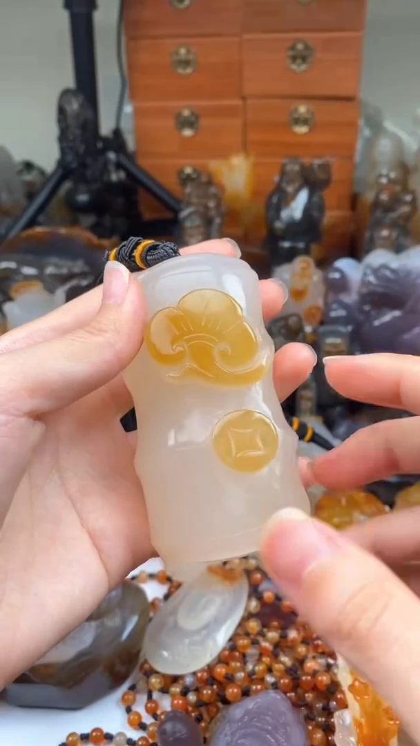 【闪购商品】玛瑙/玉髓颈饰未镶嵌AA