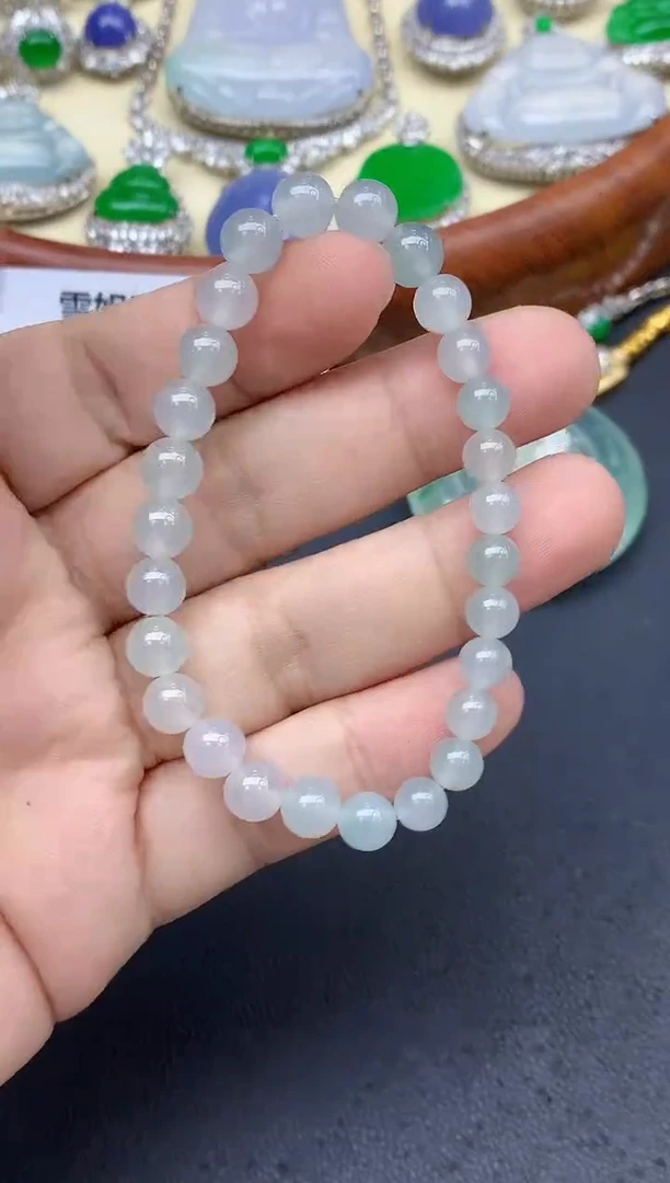 未镶嵌手链翡翠227-中国好珍宝