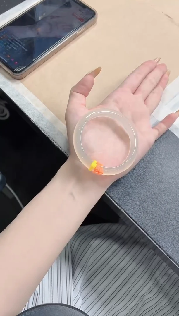 石英质玉手镯未镶嵌328-香槟54