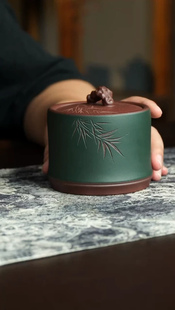 茶杯紫砂52号宜兴紫砂原矿作品100克