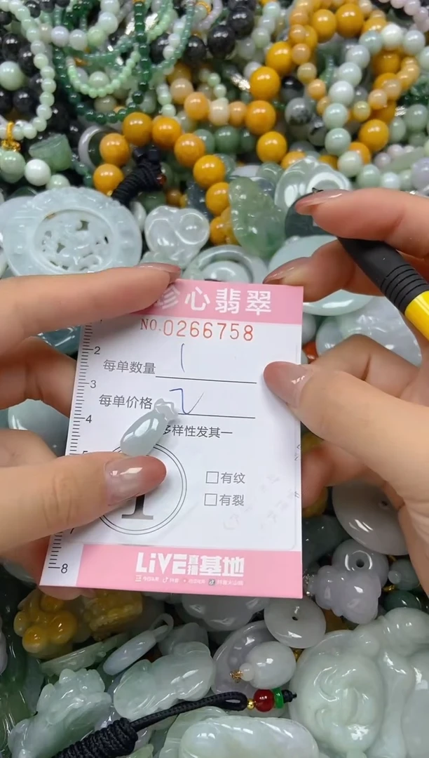 翡翠未镶嵌颈饰闪购0266758