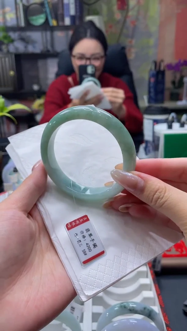 未镶嵌手镯翡翠00008864