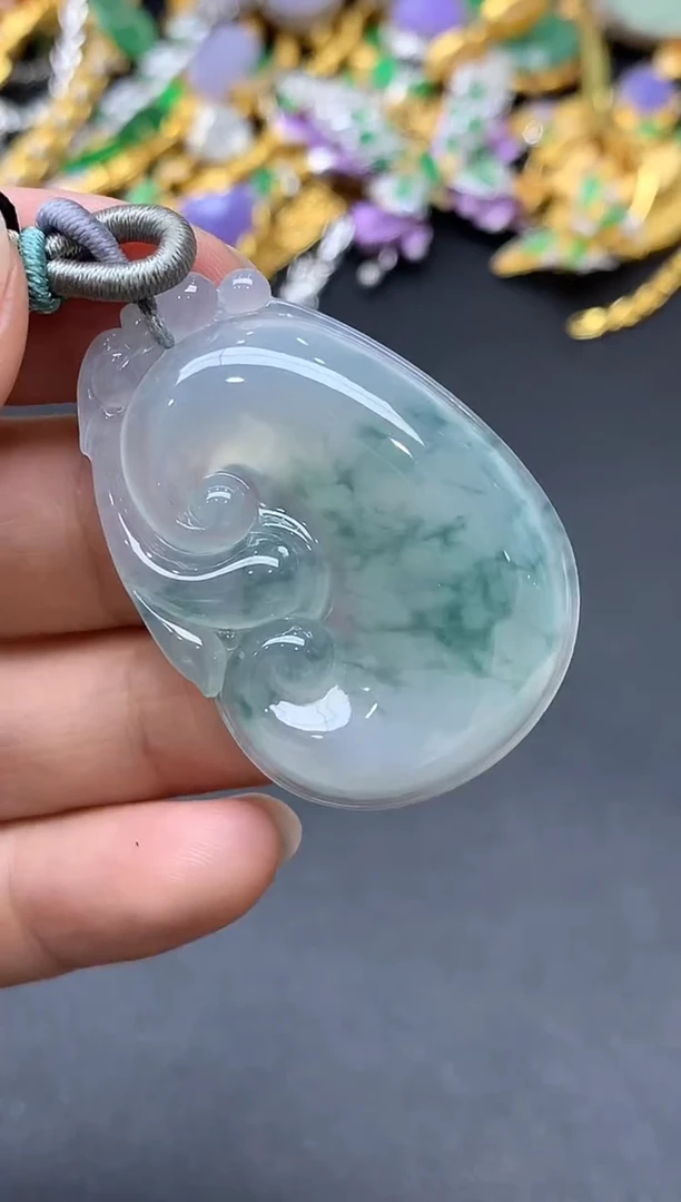 颈饰未镶嵌翡翠323-中国好珍宝