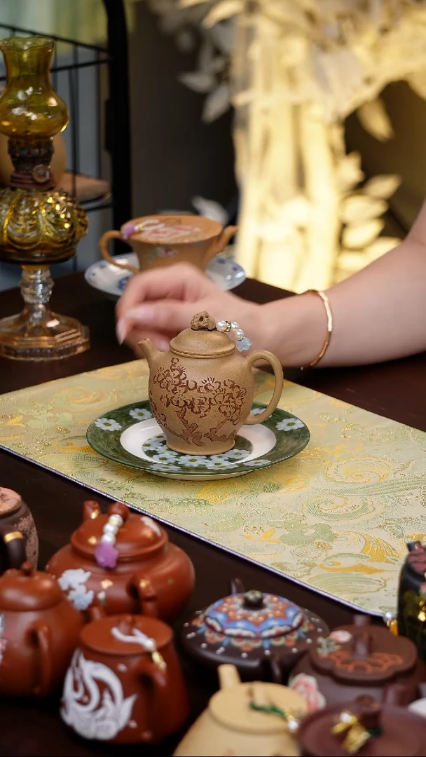 茶壶紫砂宜兴紫砂壶原矿泥料