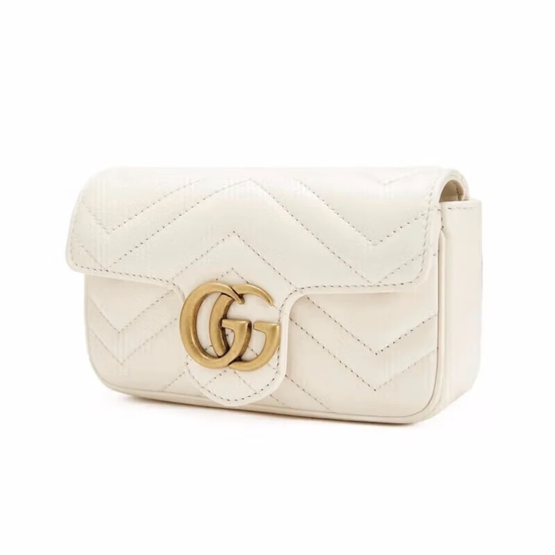95新 GUCCI/古驰 Marmont马蒙 白色 mini -G4103