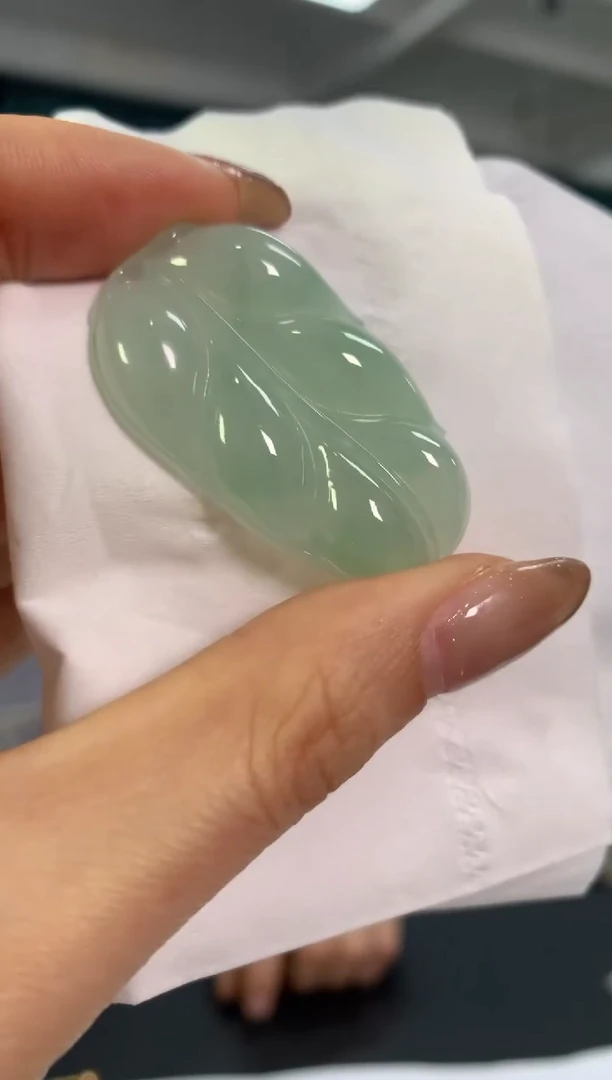 吊坠(不含链)未镶嵌翡翠叶子